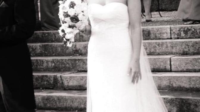 Do you ever see the uncertainty in your wedding photos of your ex?