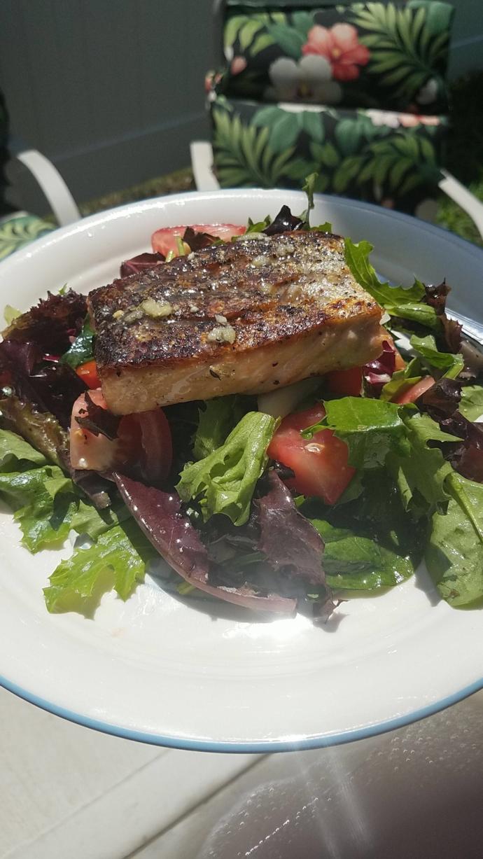 What do you like to eat with your salmon?