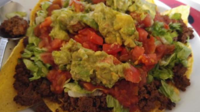 Who wants tacos, er taco salad?