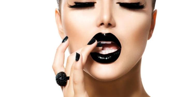 Why do women wear black lipstick?