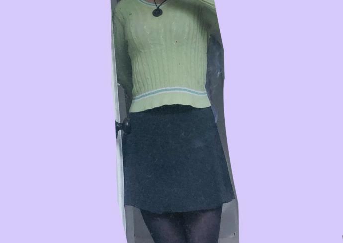#49 ( ? 🤔 🤷♀️ Its been a while 😅) #SWEATER and #SKIRT : DIG IT OR DONATE?