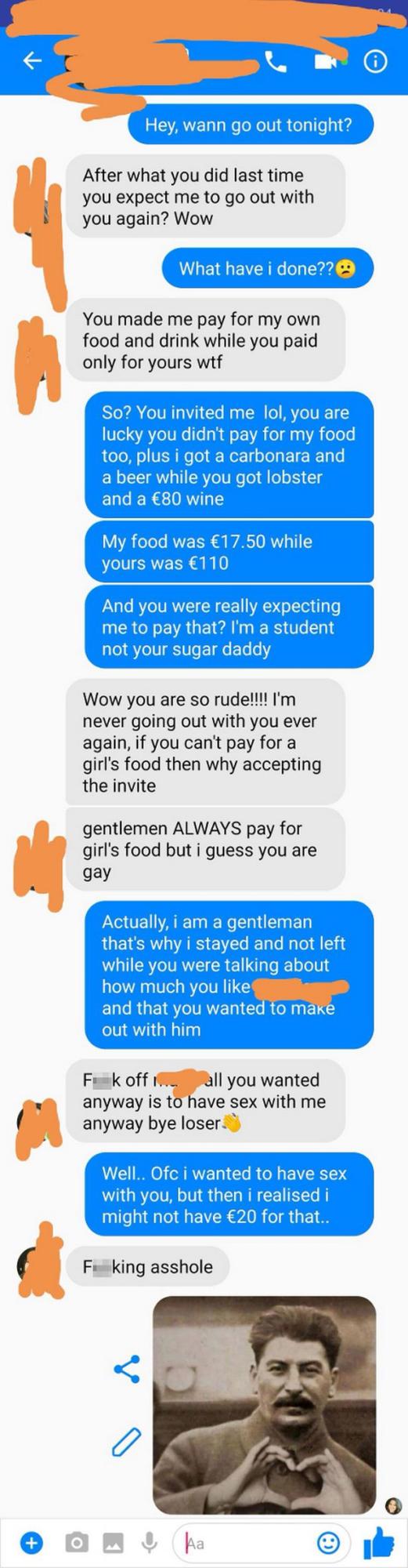 Do women have it easy in the dating world?
