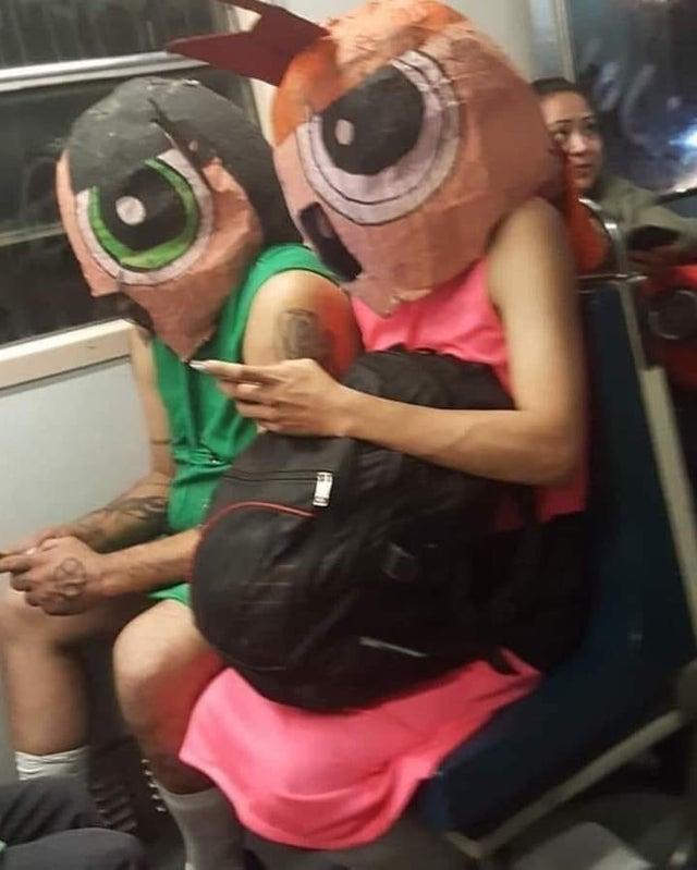 Have you ever met the powerpuff girls?