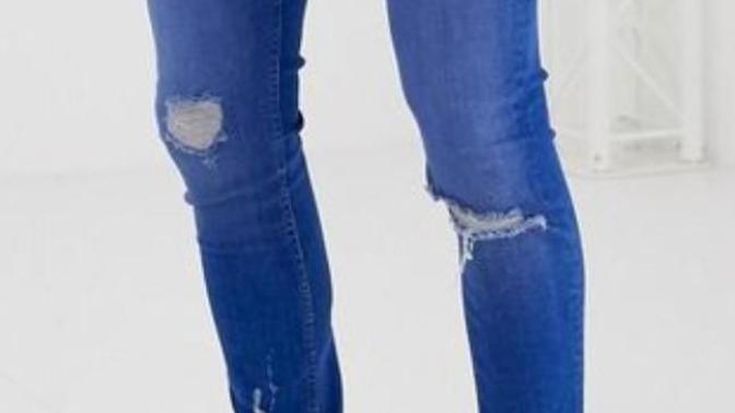 What do you think of cuffing men's super skinny jeans?