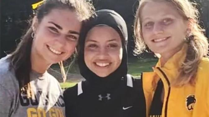 FEMALE high schooler DISQUALIFIED for wearing a hijab during race. Thoughts?