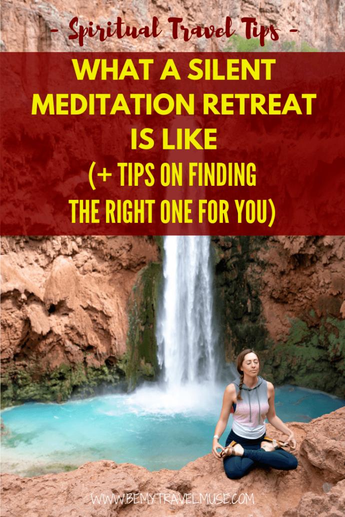 Could you survive the TORTURE of a seven (7) or ten (10) day SILENT RETREAT?