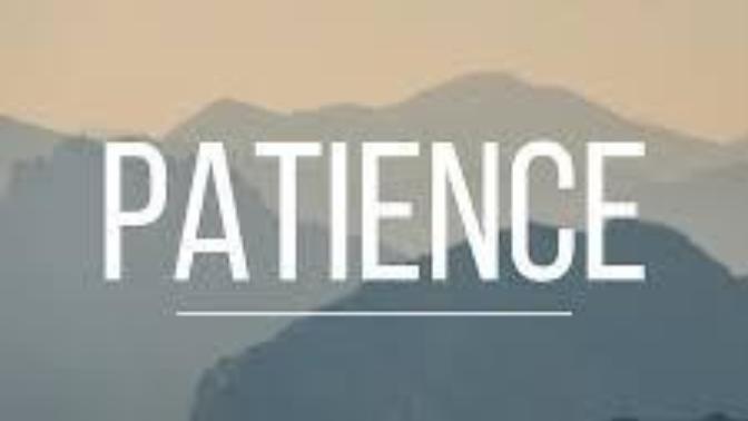 Is patients an attractive quality you look for in your partner?