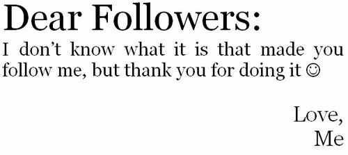 Why do you choose to follow people?🚶🏃👫😘💬📲?