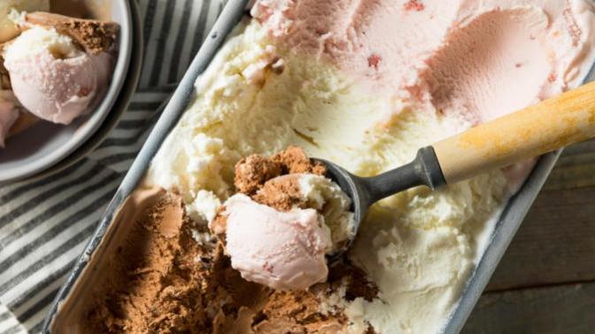 What's the first flavor you try when eating neapolitan ice cream?