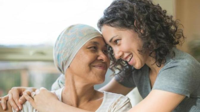 What's the best way to comfort a loved one who has cancer?