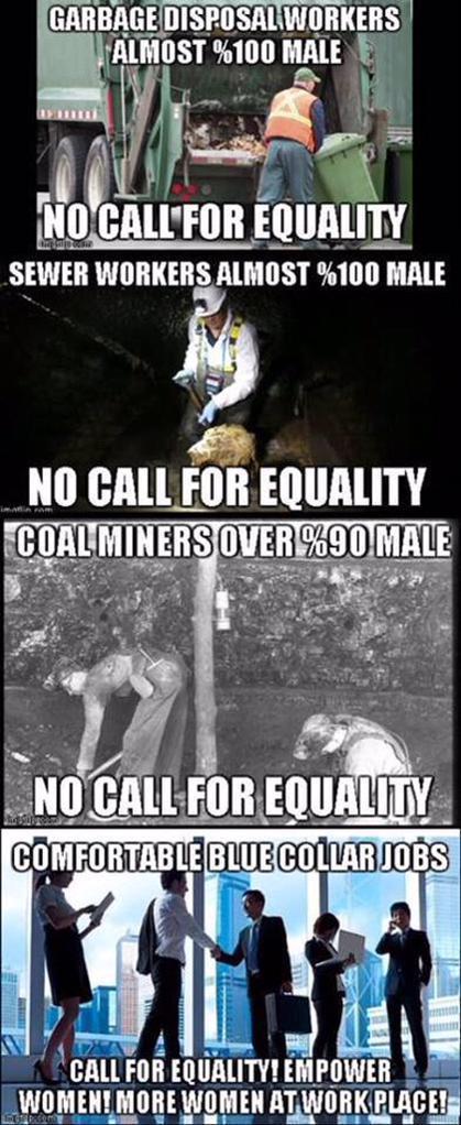 Is there really such a thing as woman's work and men's work?