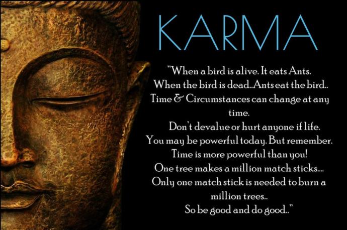 Karmic reactions?