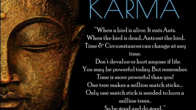 Karmic reactions?