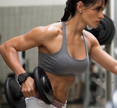 Is it normal if my arms are sore after training at the gym?