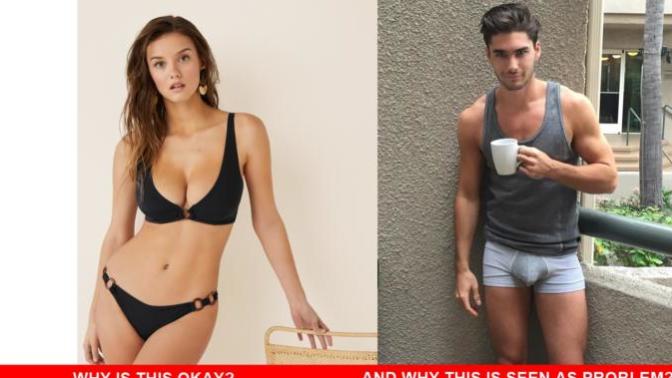 Why this is okay, when this is not? İsn't this discrimination against men?