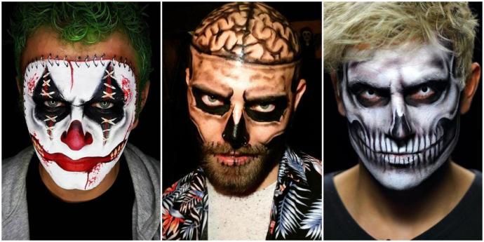 Have you ever tried doing Halloween make-up/face paint instead of wearing a mask or just costume pieces?