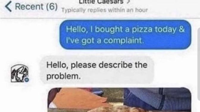 Would you complain about this?