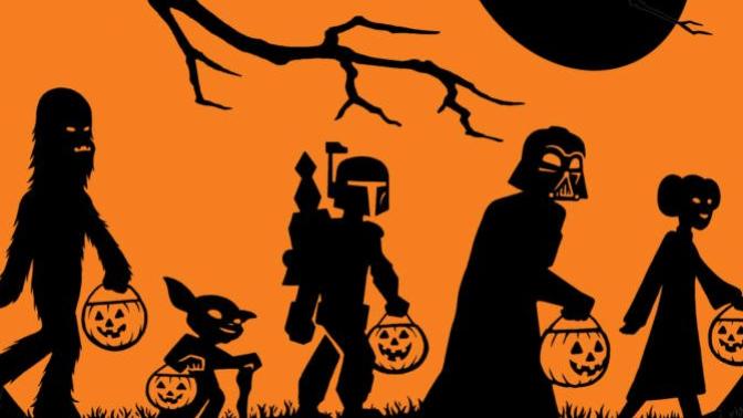 At what age should children stop going door-to-door trick or treating?