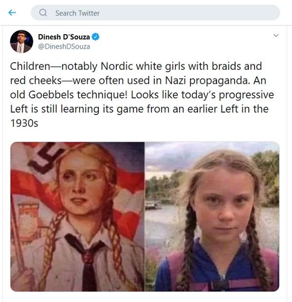 Nazi Greta Thunberg