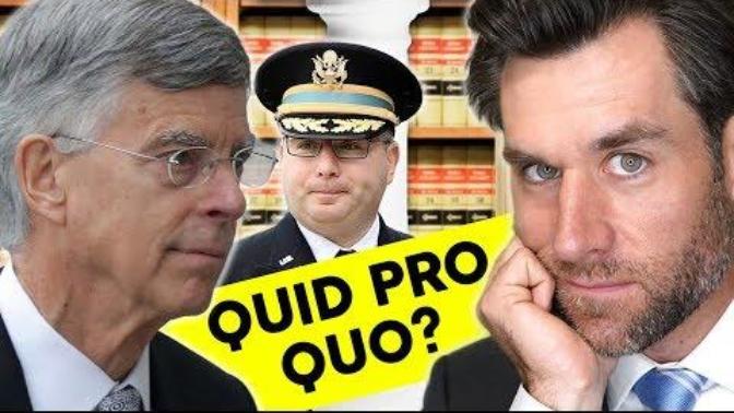 Was there a quid pro quo? Does it matter if there was a quid pro quo? What is a quid pro quo?