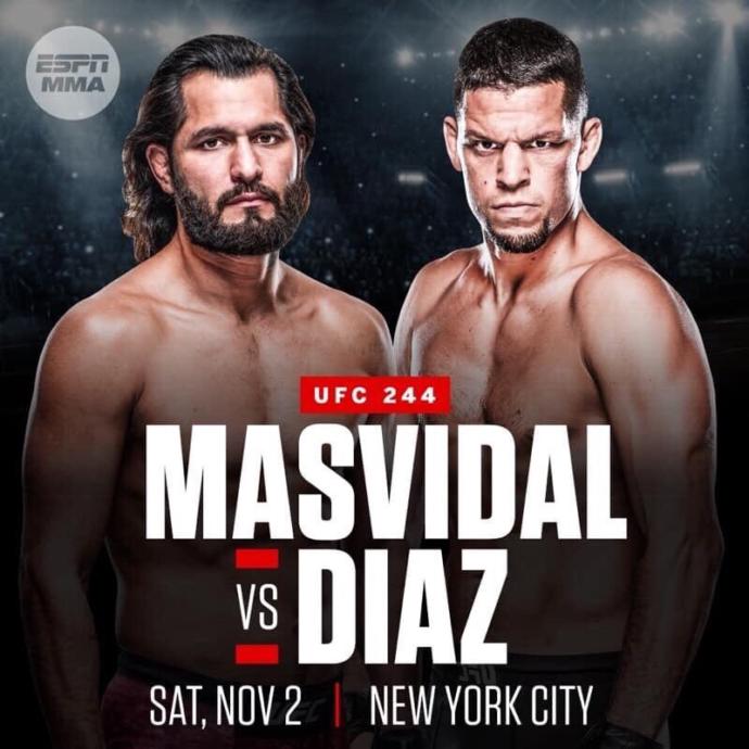 Who watched the Jorge Masvidal vs Nate Diaz fight?