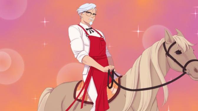 KFC's date simulator game?