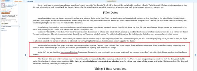Ever read Why Men Love Bitches?