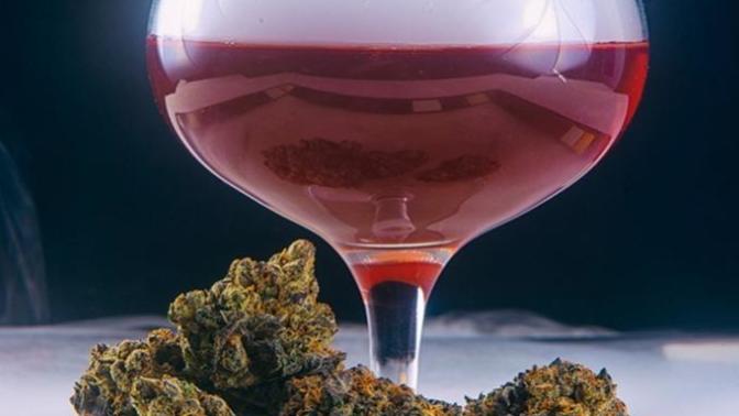To settle your nerves and break the ice on a first date, would you rather drink wine or smoke marijuana?