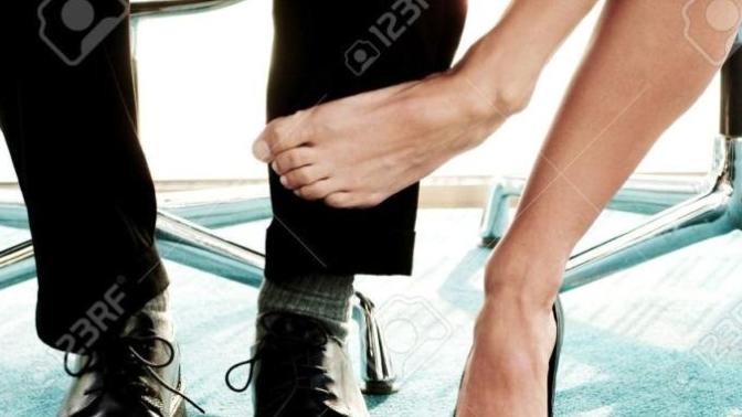 How do you react to people flirting or teasing with you at work?