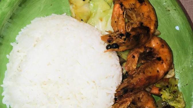 Spicy salt and pepper shrimp?