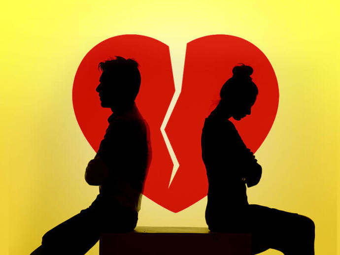 True or false - if someone broke up with you, he/she was over you before the breakup?