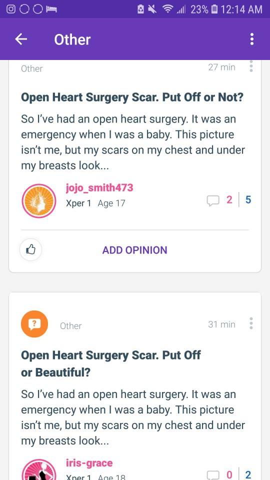 Open Heart Surgery Scar. Put Off or Beautiful?
