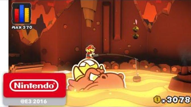 Have you heard of something called Paper Mario? It’s like regular Mario, but he’s made out of paper?