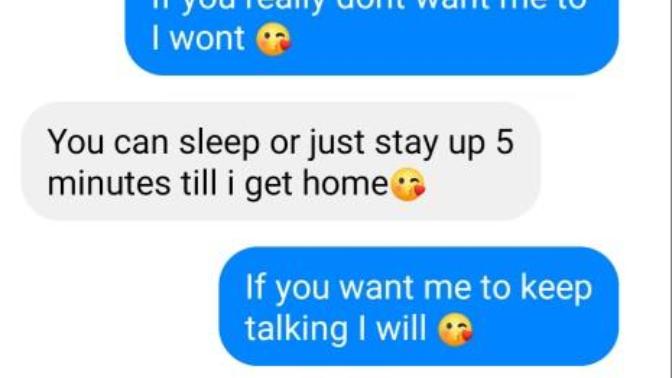 Is he being clingy?