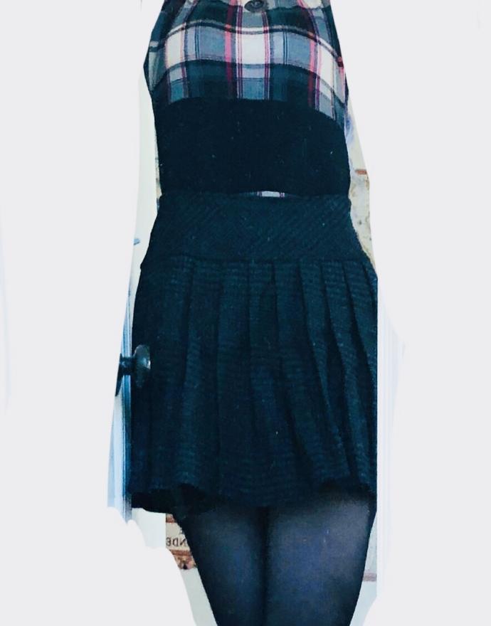 #55 Skirt : #DIGITORDONATE (Auxiliary Question: Can the dress under pass as an outfit)?