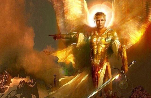 Lord god president Donald J. Trump
