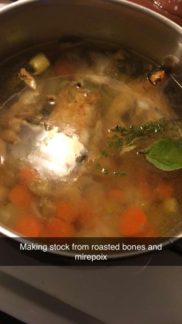 Do you make your own stocks?