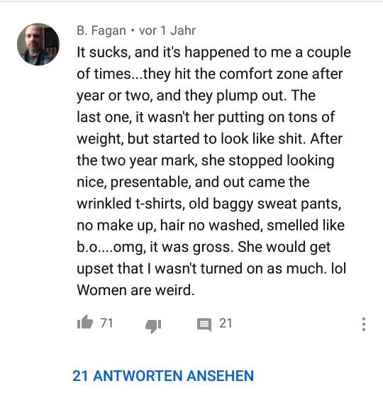 Would you dump/divorce your gf/wife/bf/husband, if she/he gets fat and ugly?