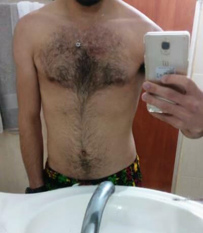Chest hair on men or bare?