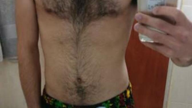Chest hair on men or bare?