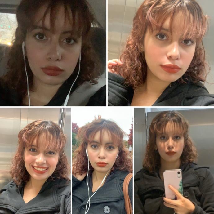 Short curly hair with bangs (no straightening ) is it cute or out of style?