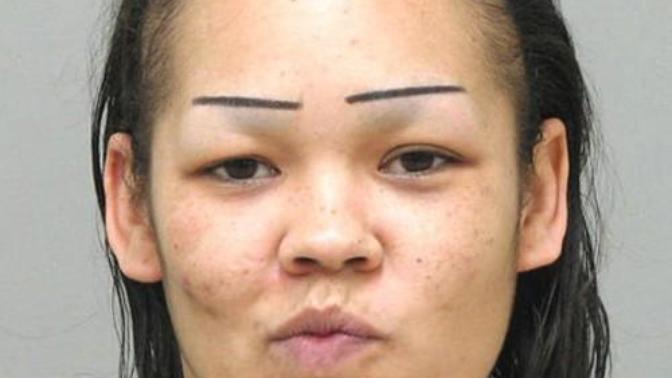What's up with the eyebrow deformation fetish?