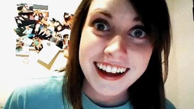 Is a hot girl capable of being creepy when persuing a guy? How so?