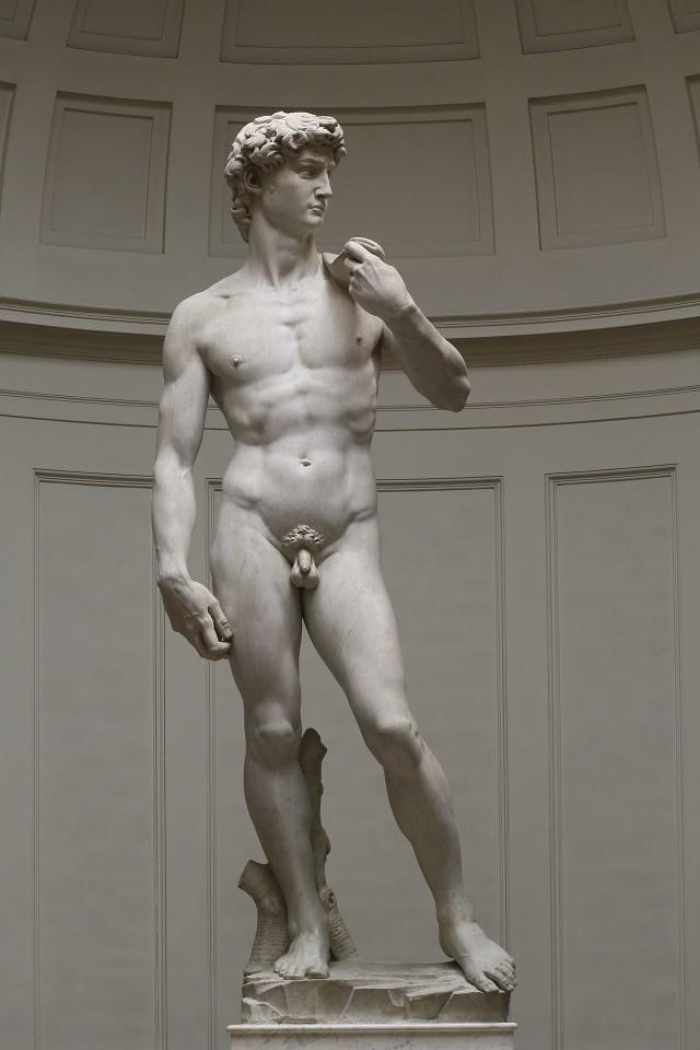 Does the statue of David make you wet?