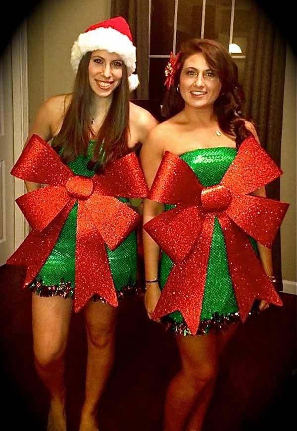 Which Christmas party costume looks the most interesting??