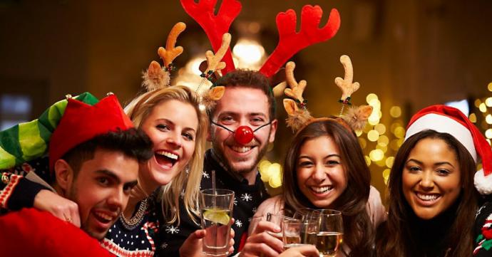 Which Christmas party costume looks the most interesting?