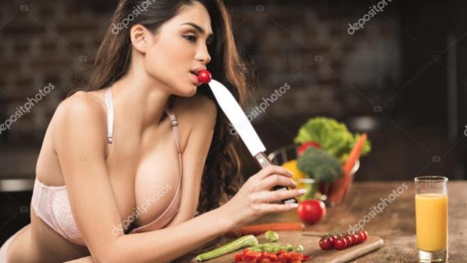 Does your partner flirt with you while eating?