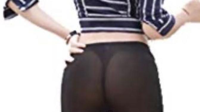 See through leggings, done on purpose?