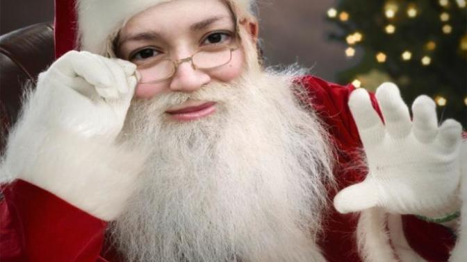 What do you think about a female mall santa?