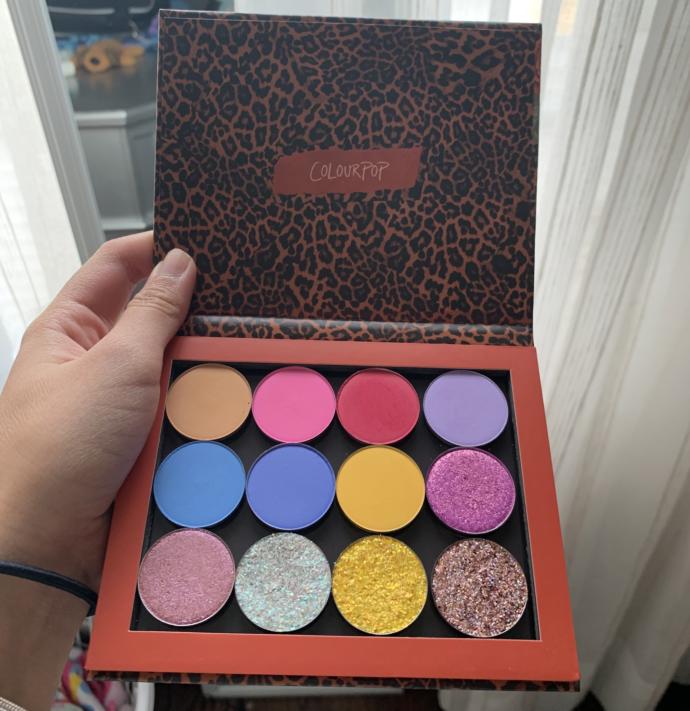 Im so happy I just got my new eyeshadow palette That I customized :) what do you think about it?